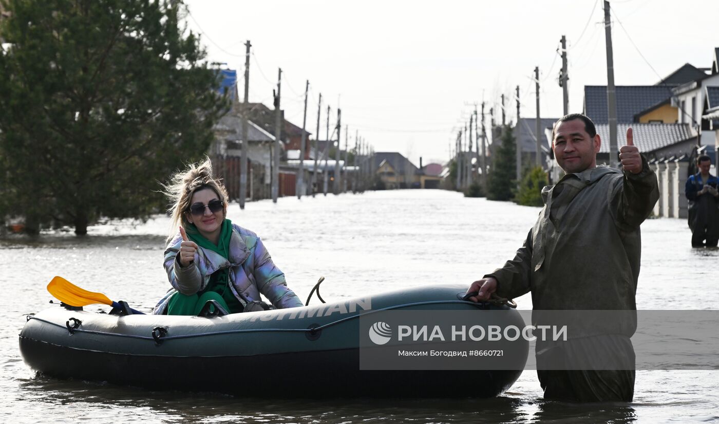 Паводок в Оренбурге