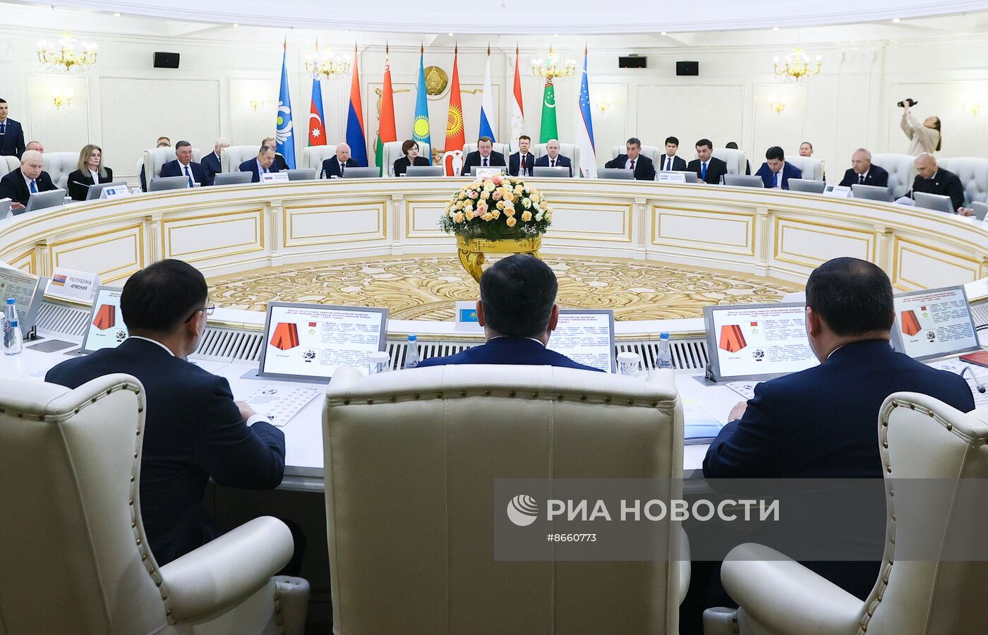 Заседание Совета министров иностранных дел (СМИД) СНГ