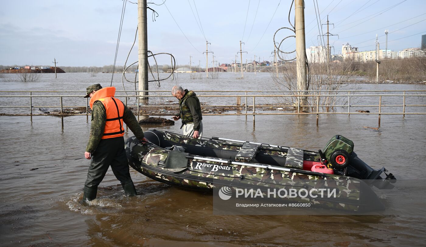 Паводок в Оренбурге