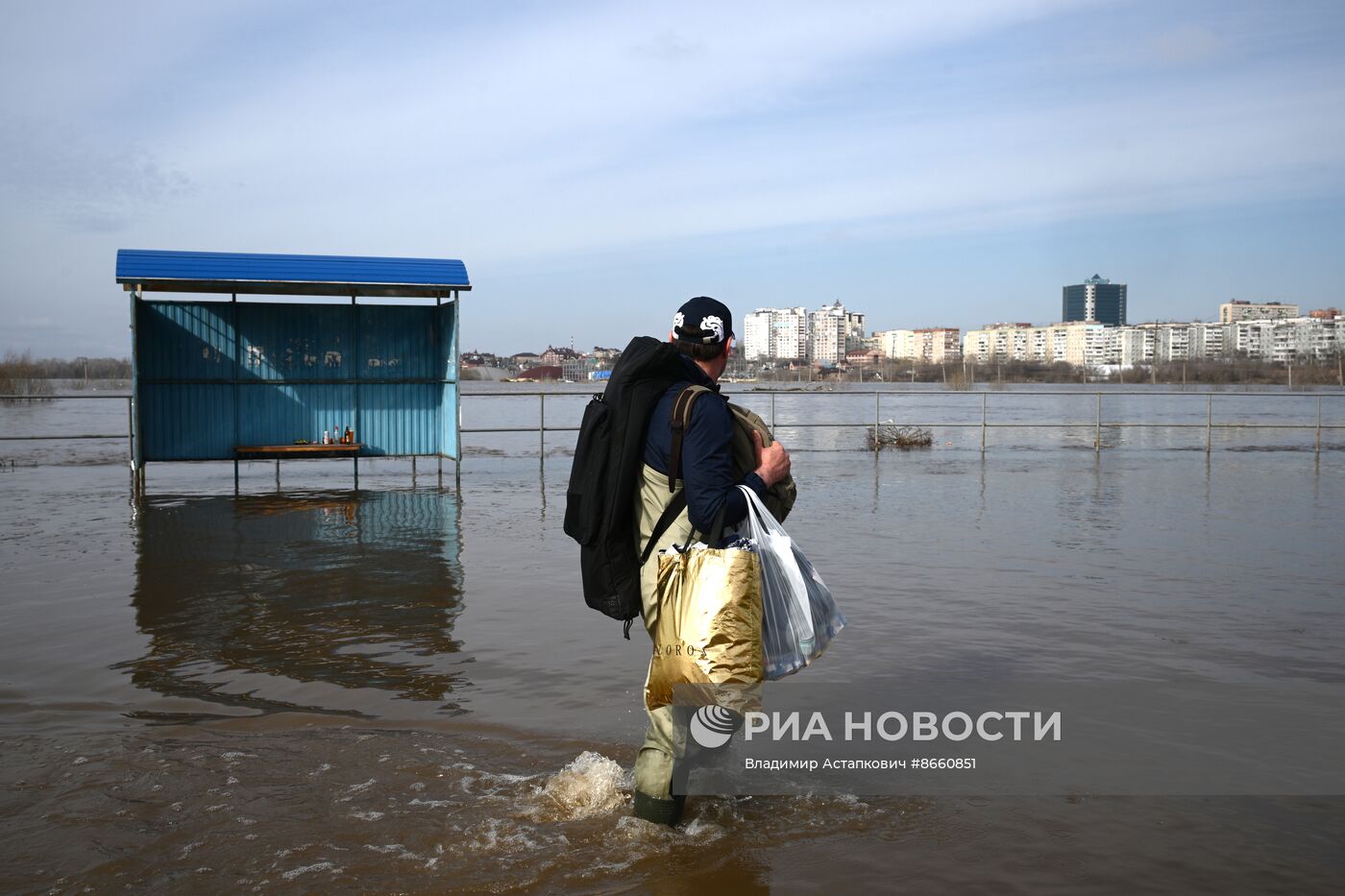 Паводок в Оренбурге