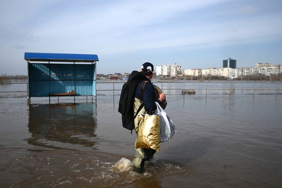 Паводок в Оренбурге