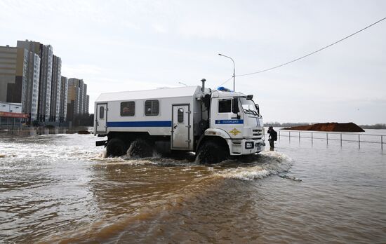 Паводок в Оренбурге