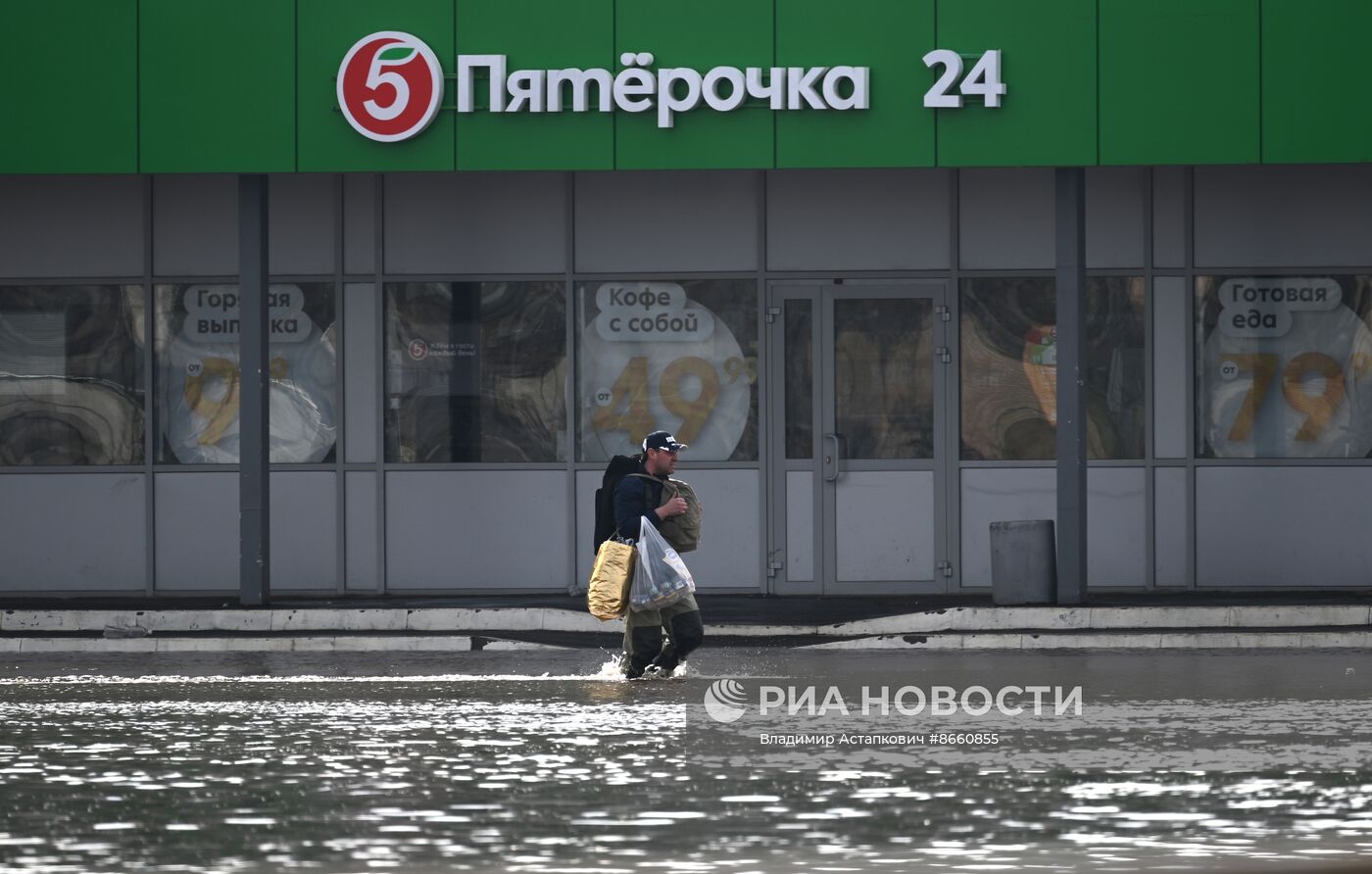 Паводок в Оренбурге