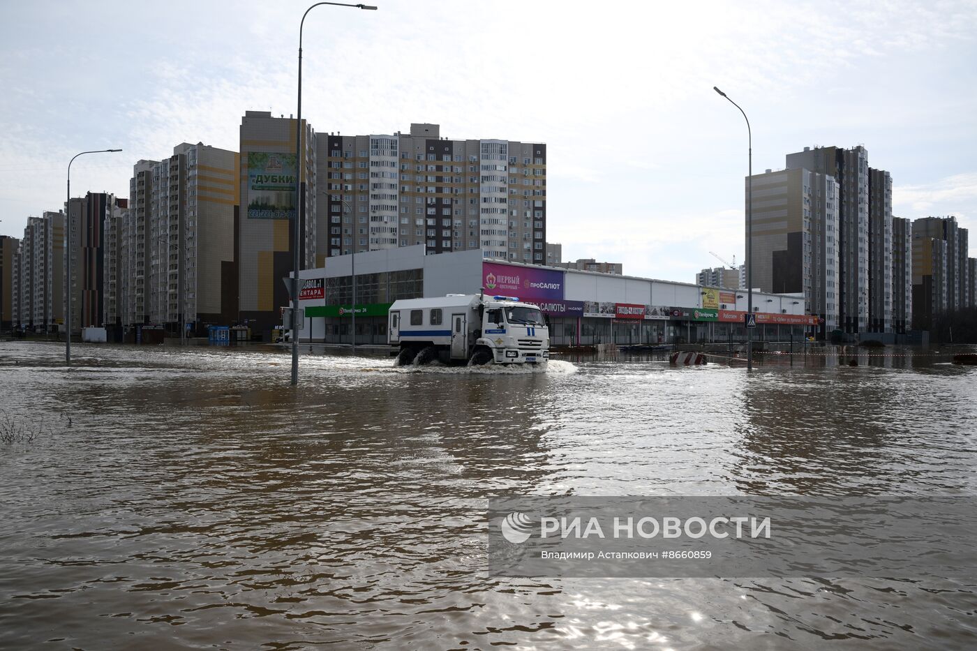 Паводок в Оренбурге