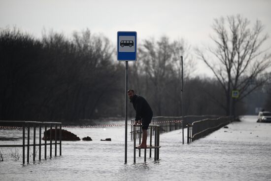 Паводок в Оренбурге