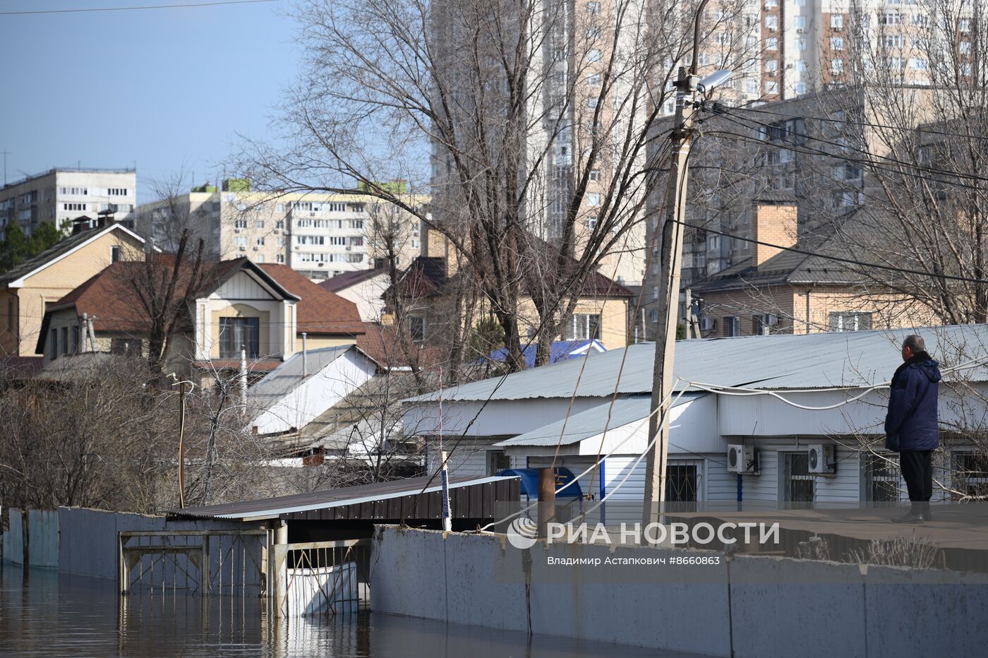 Паводок в Оренбурге