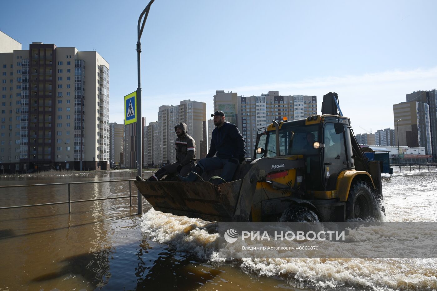 Паводок в Оренбурге