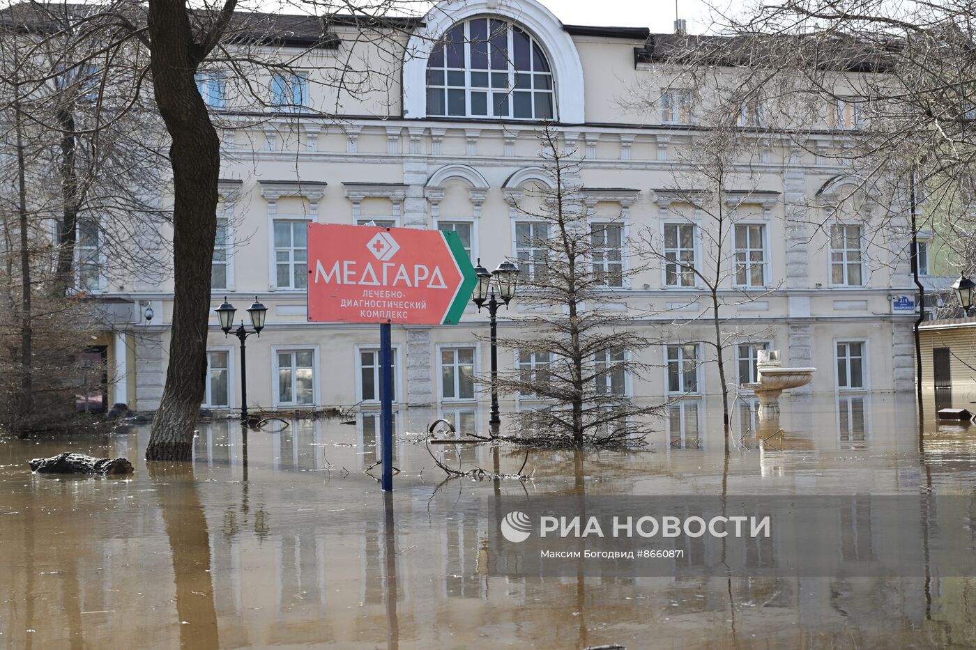 Паводок в Оренбурге