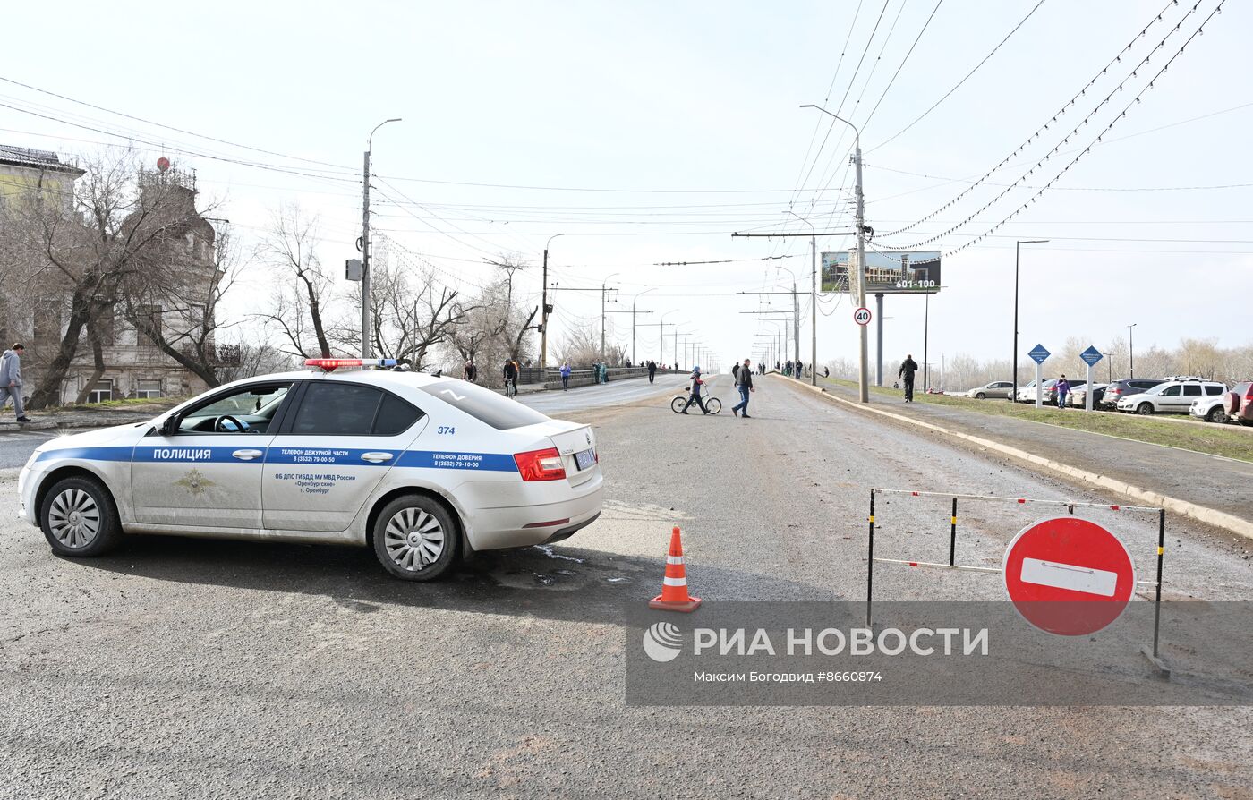 Паводок в Оренбурге