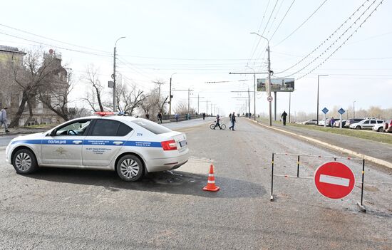 Паводок в Оренбурге