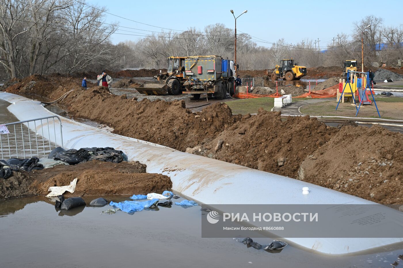 Паводок в Оренбурге