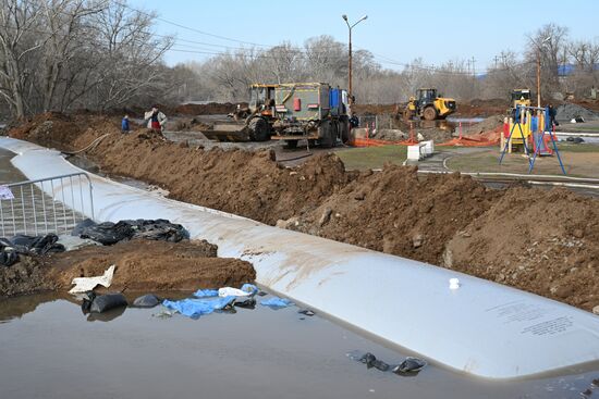 Паводок в Оренбурге