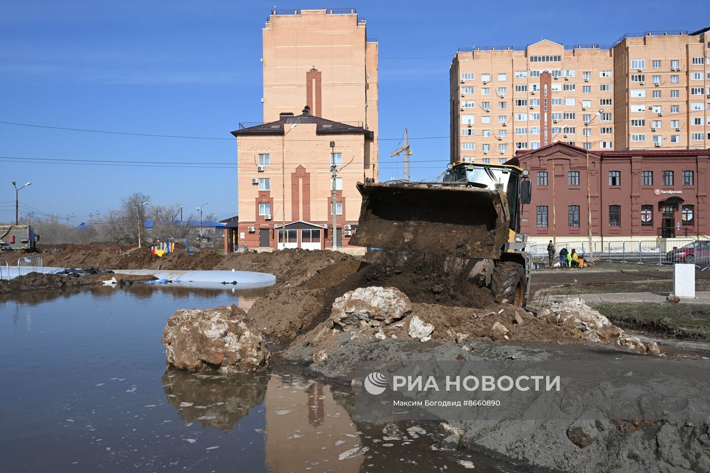 Паводок в Оренбурге