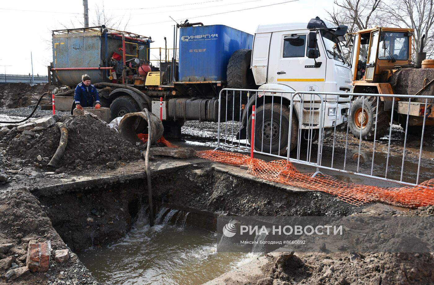 Паводок в Оренбурге