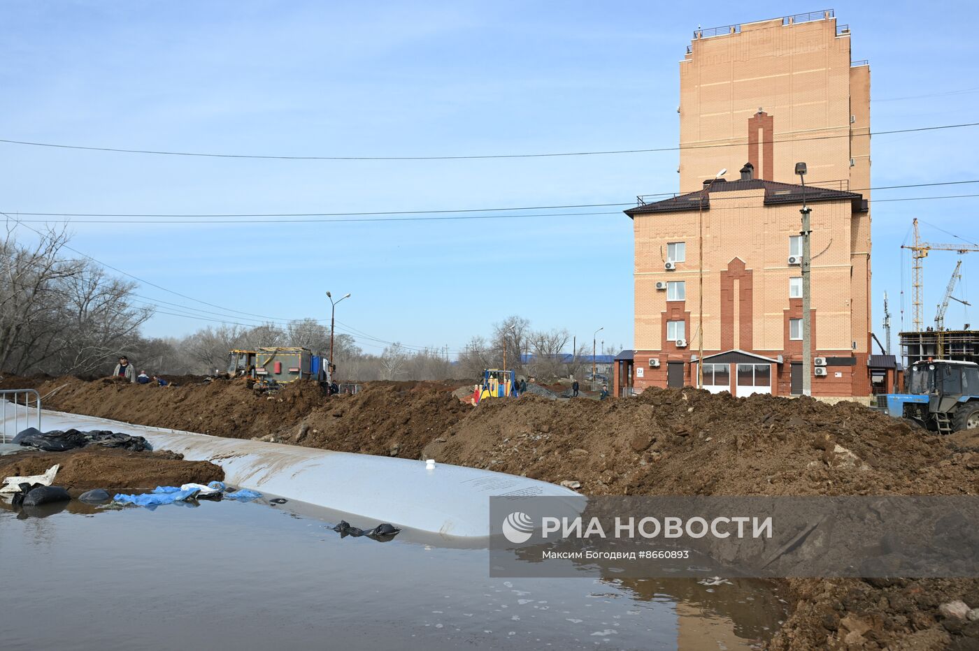 Паводок в Оренбурге