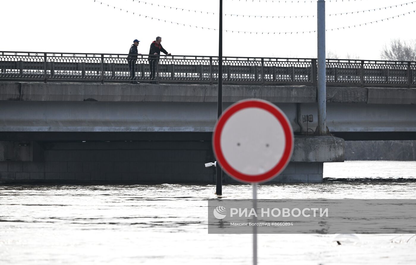 Паводок в Оренбурге