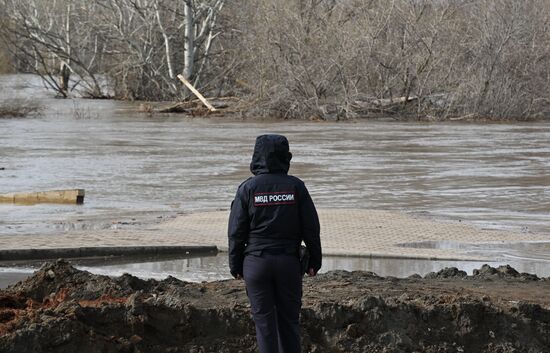 Паводок в Оренбурге