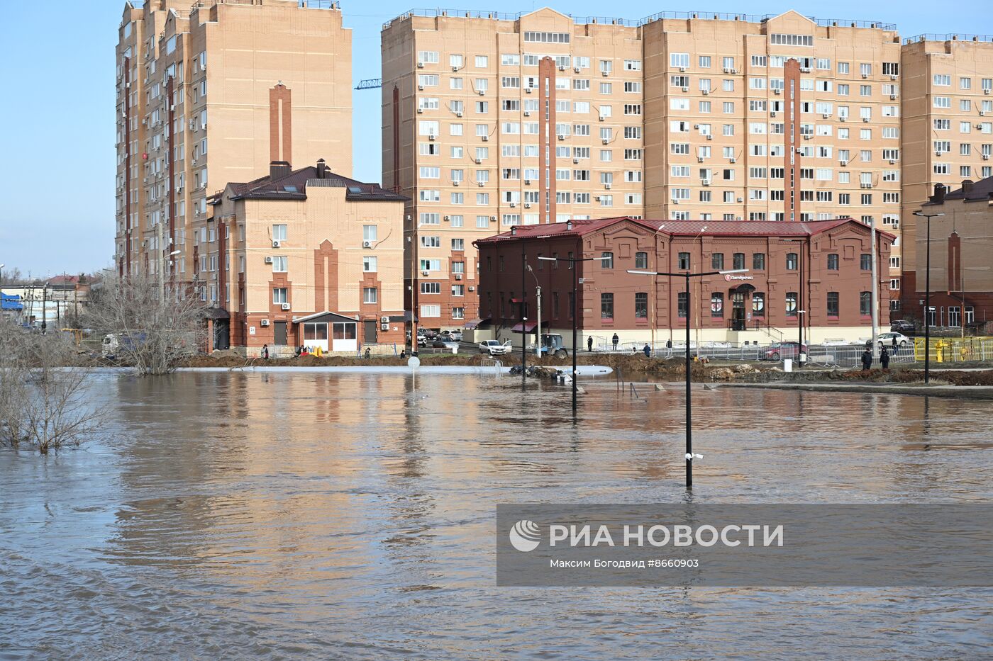 Паводок в Оренбурге