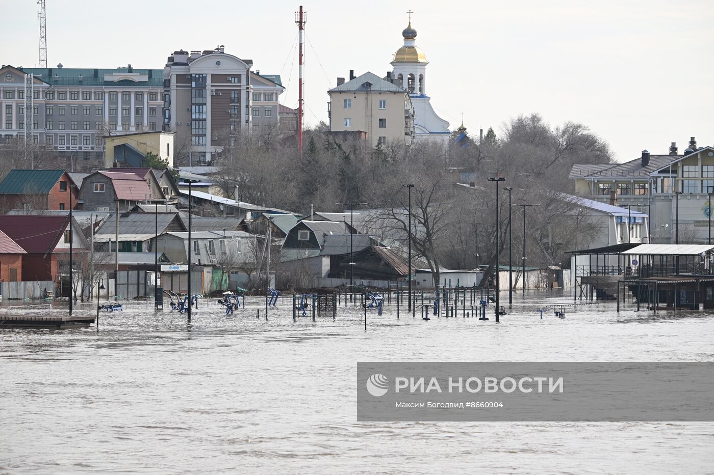 Паводок в Оренбурге