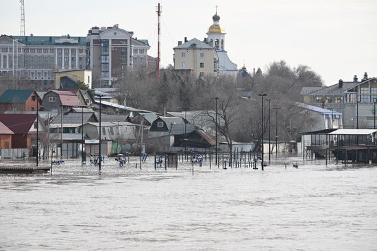 Паводок в Оренбурге