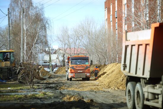 Курган готовится к подтоплениям в результате паводков