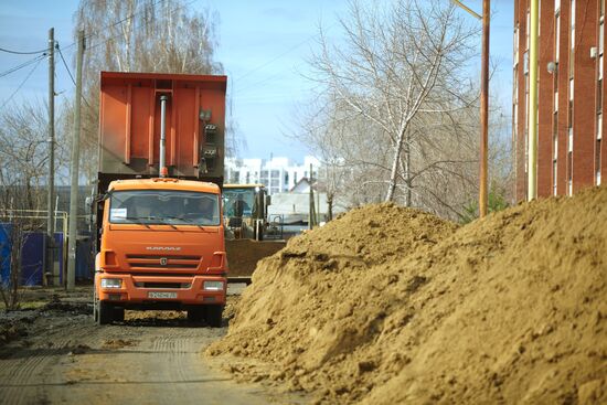 Курган готовится к подтоплениям в результате паводков