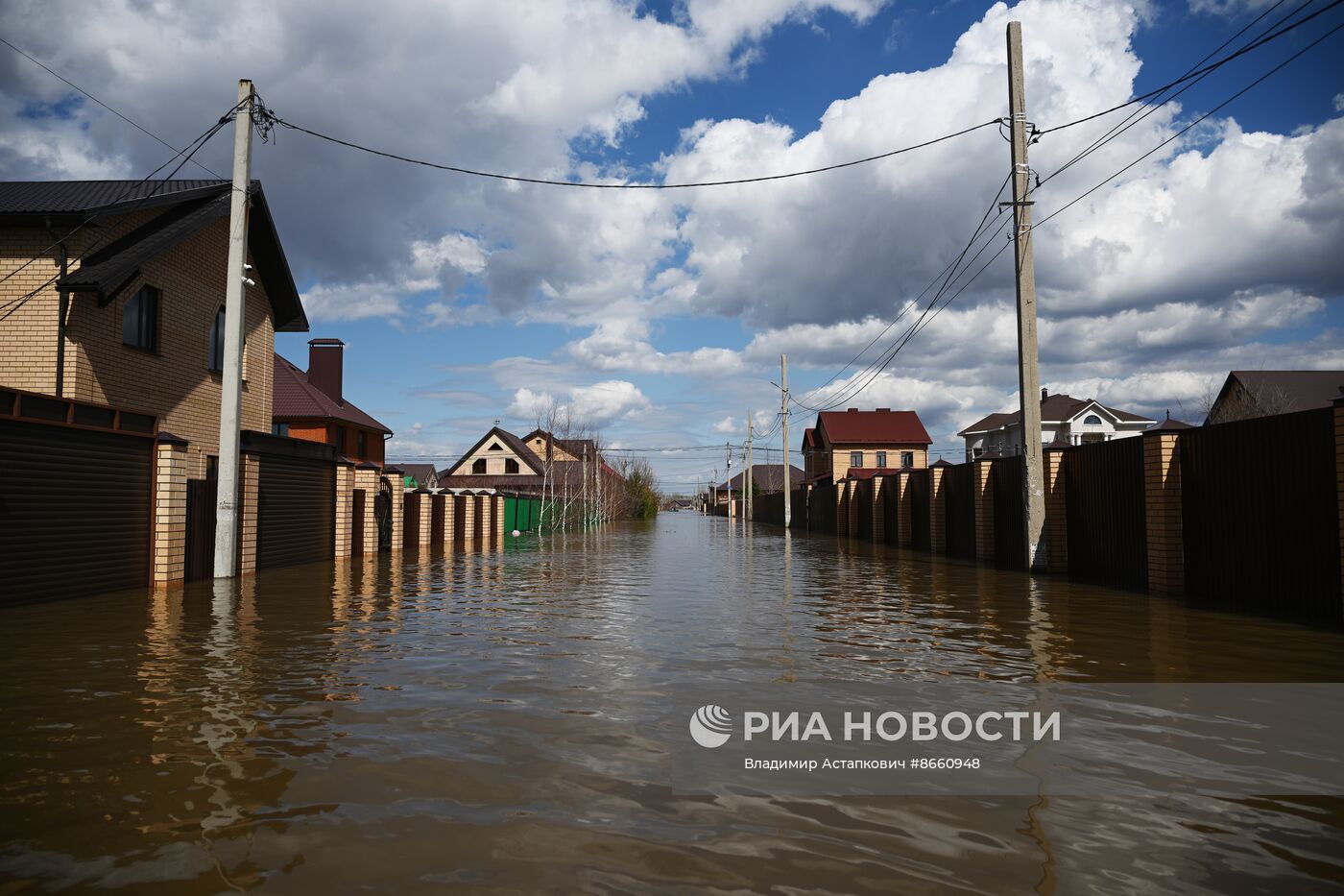 Паводок в Оренбурге