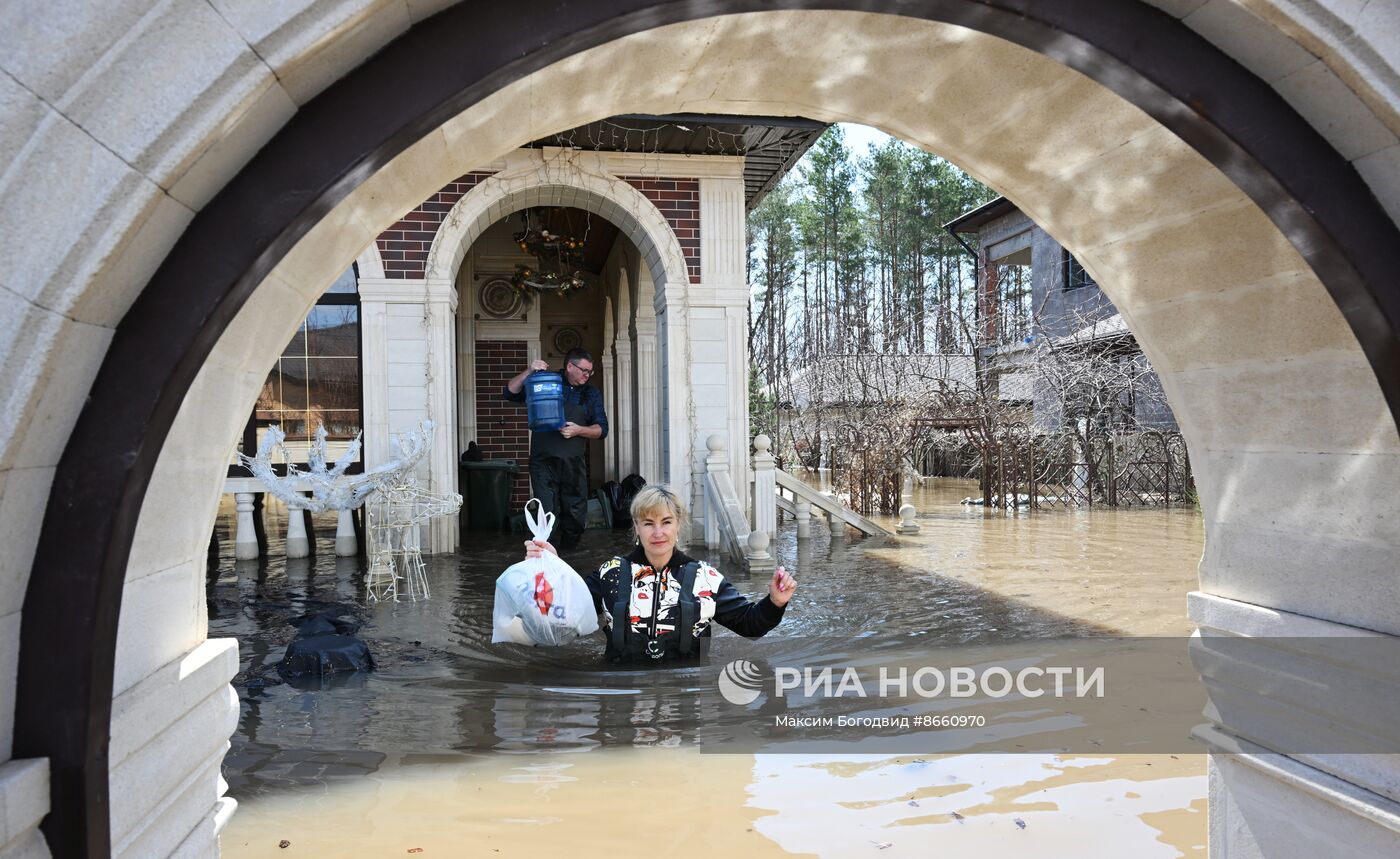 Паводок в Оренбурге
