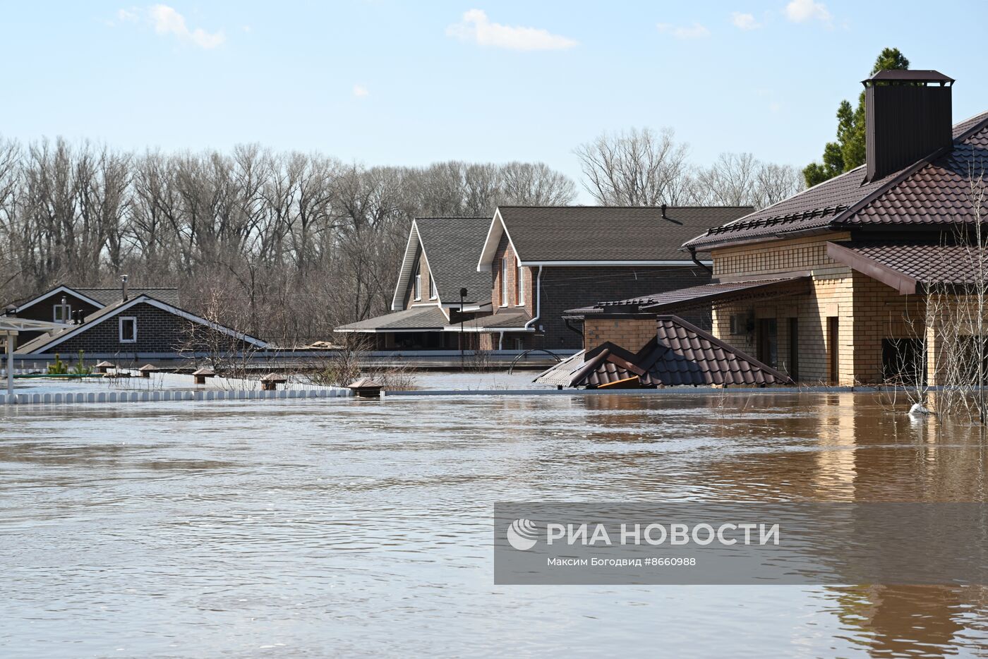 Паводок в Оренбурге