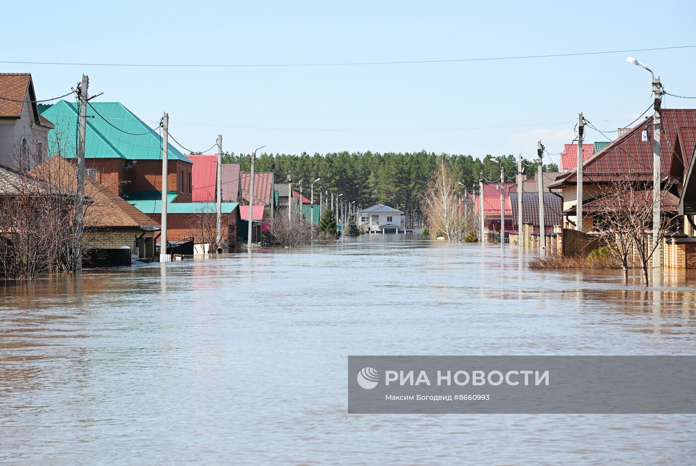 Паводок в Оренбурге