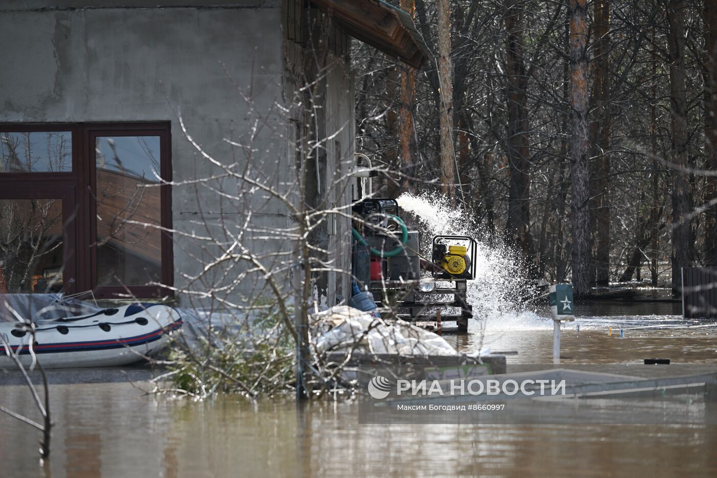 Паводок в Оренбурге