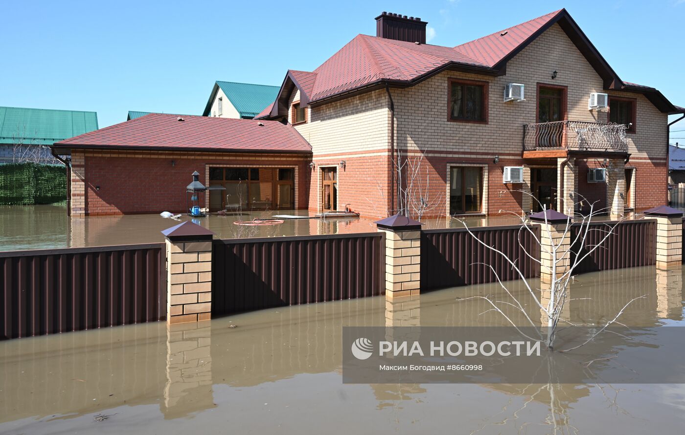 Паводок в Оренбурге