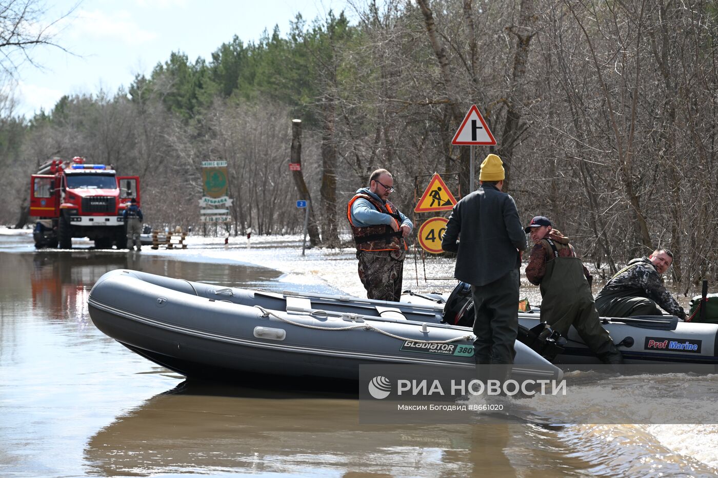 Паводок в Оренбурге