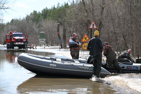 Паводок в Оренбурге