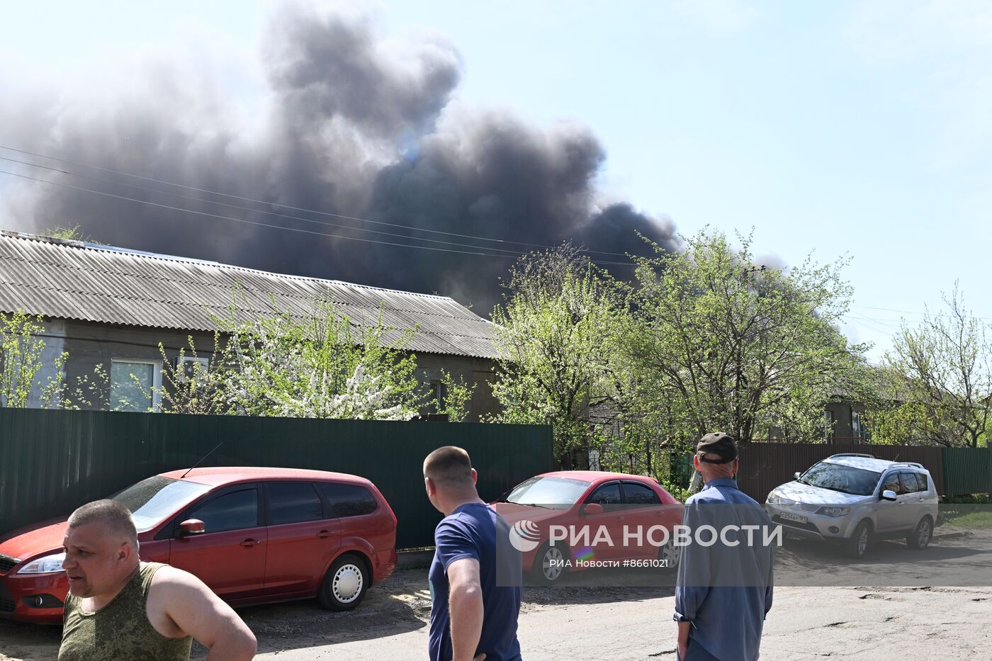 Украинские военные обстреляли Луганск