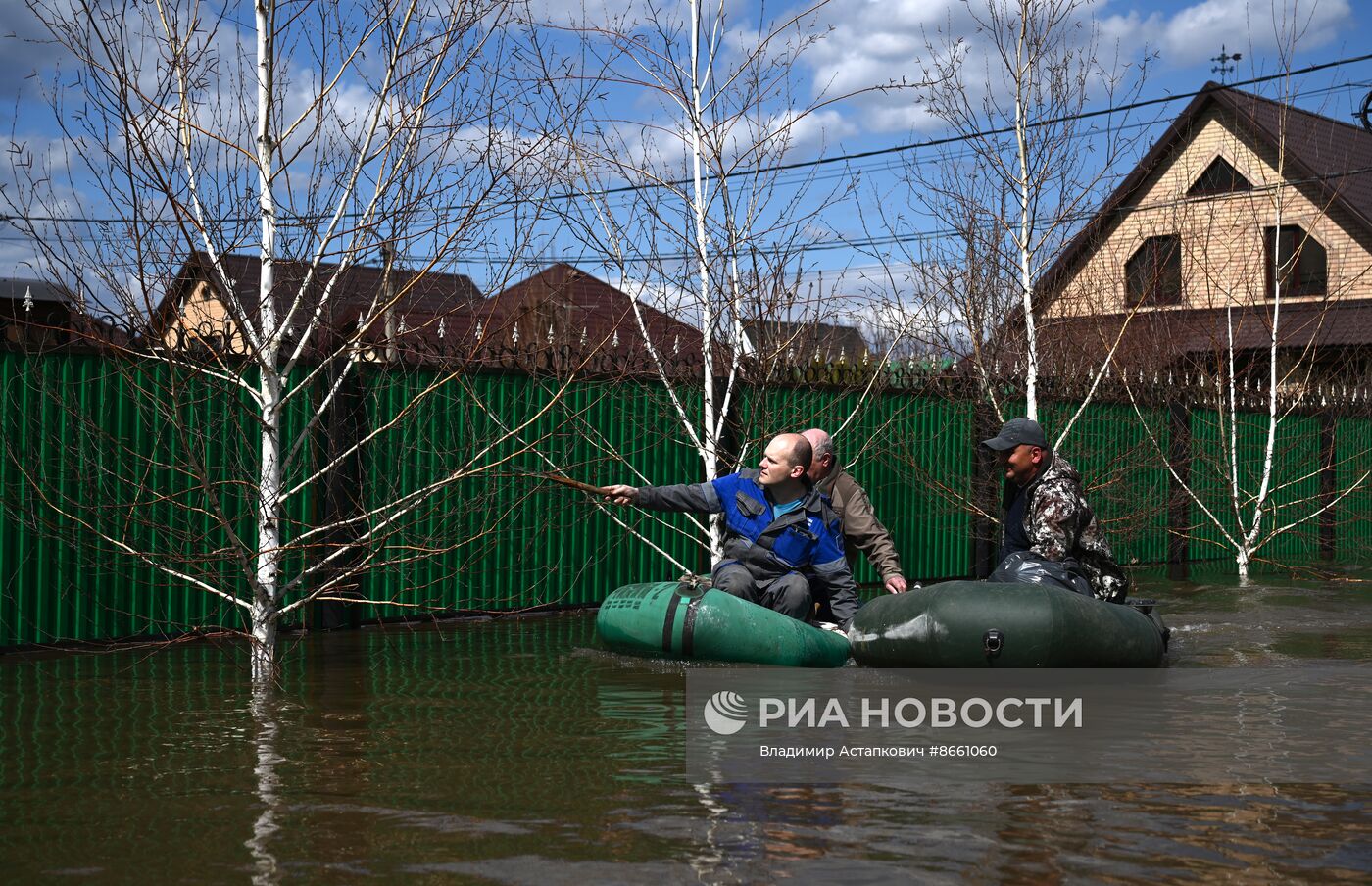 Паводок в Оренбурге