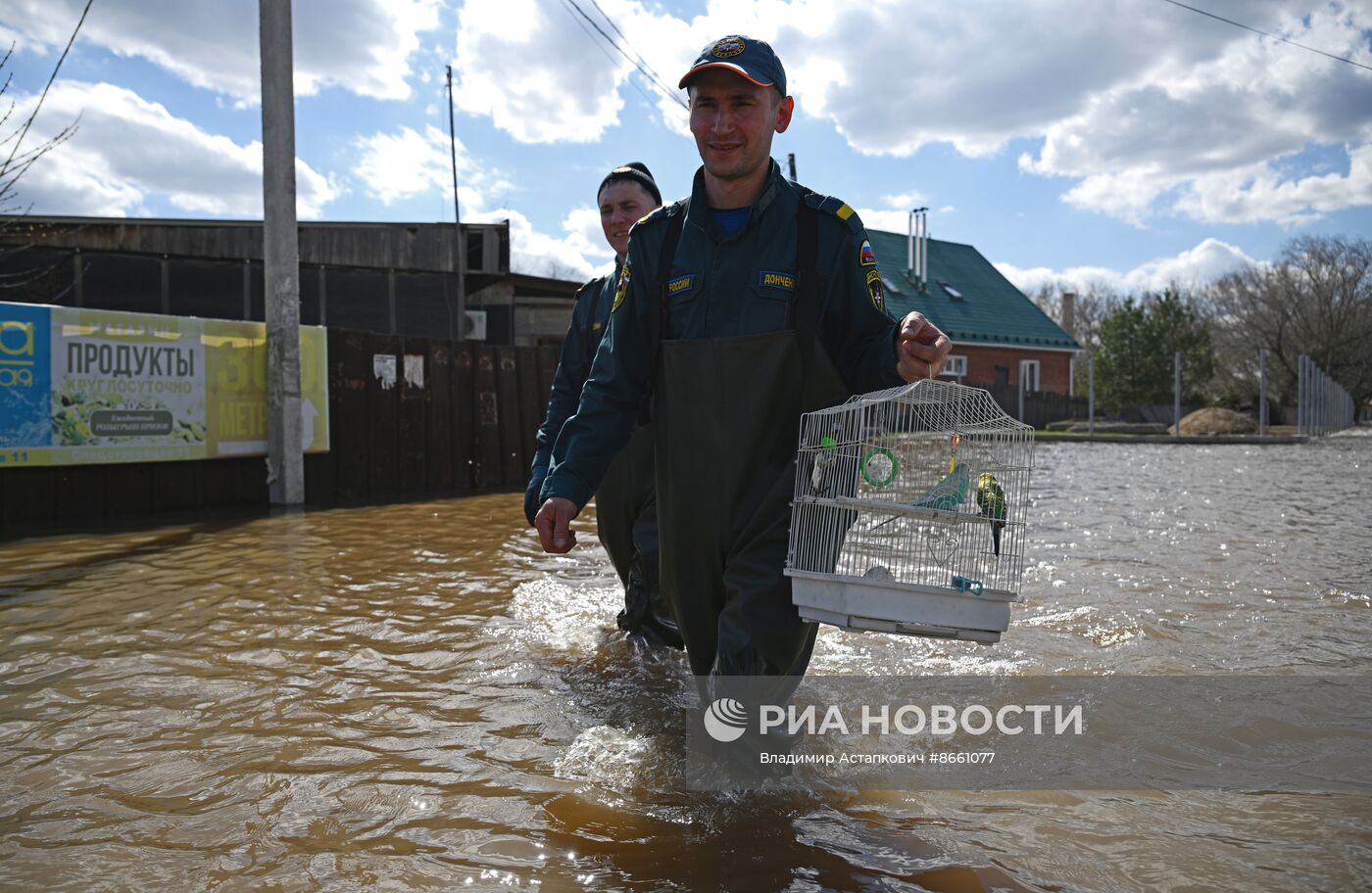 Паводок в Оренбурге