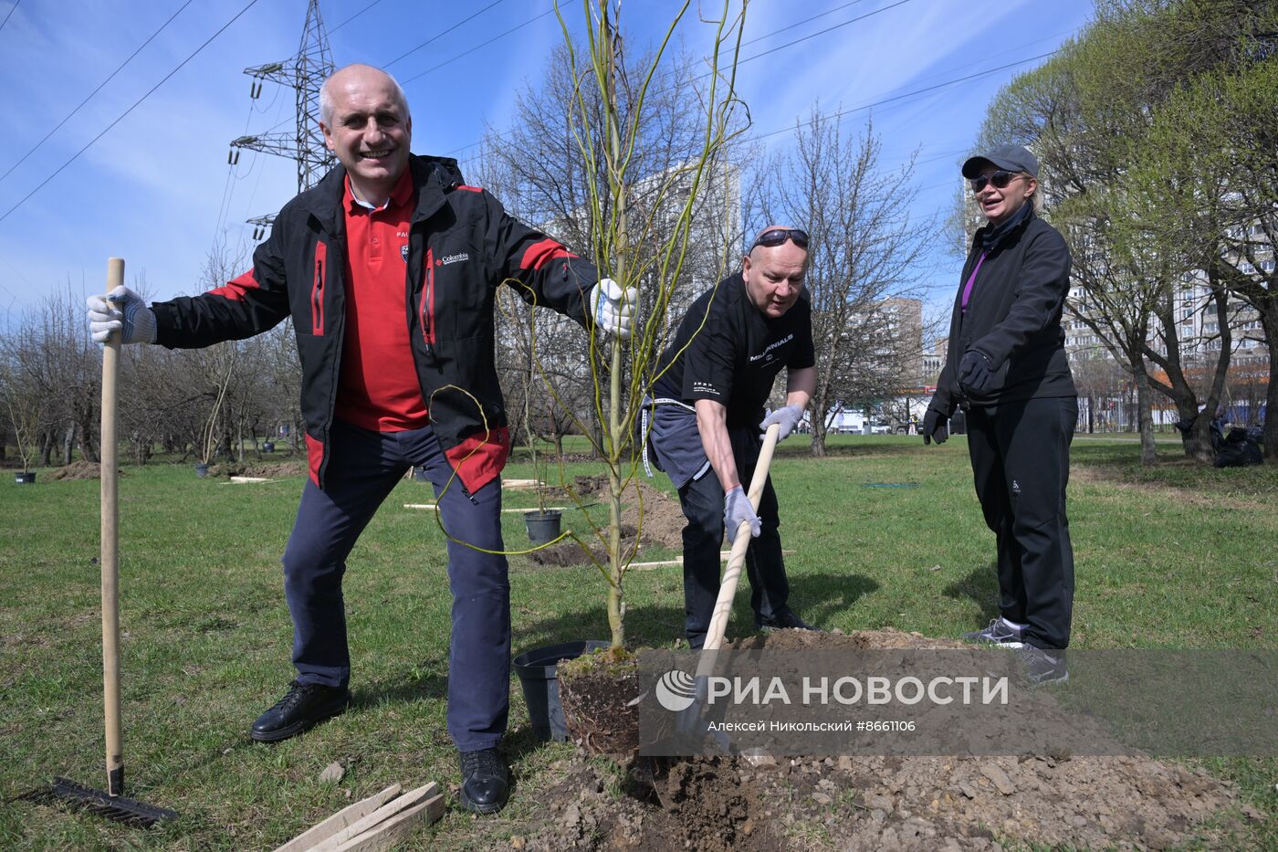 Общегородской субботник в Москве