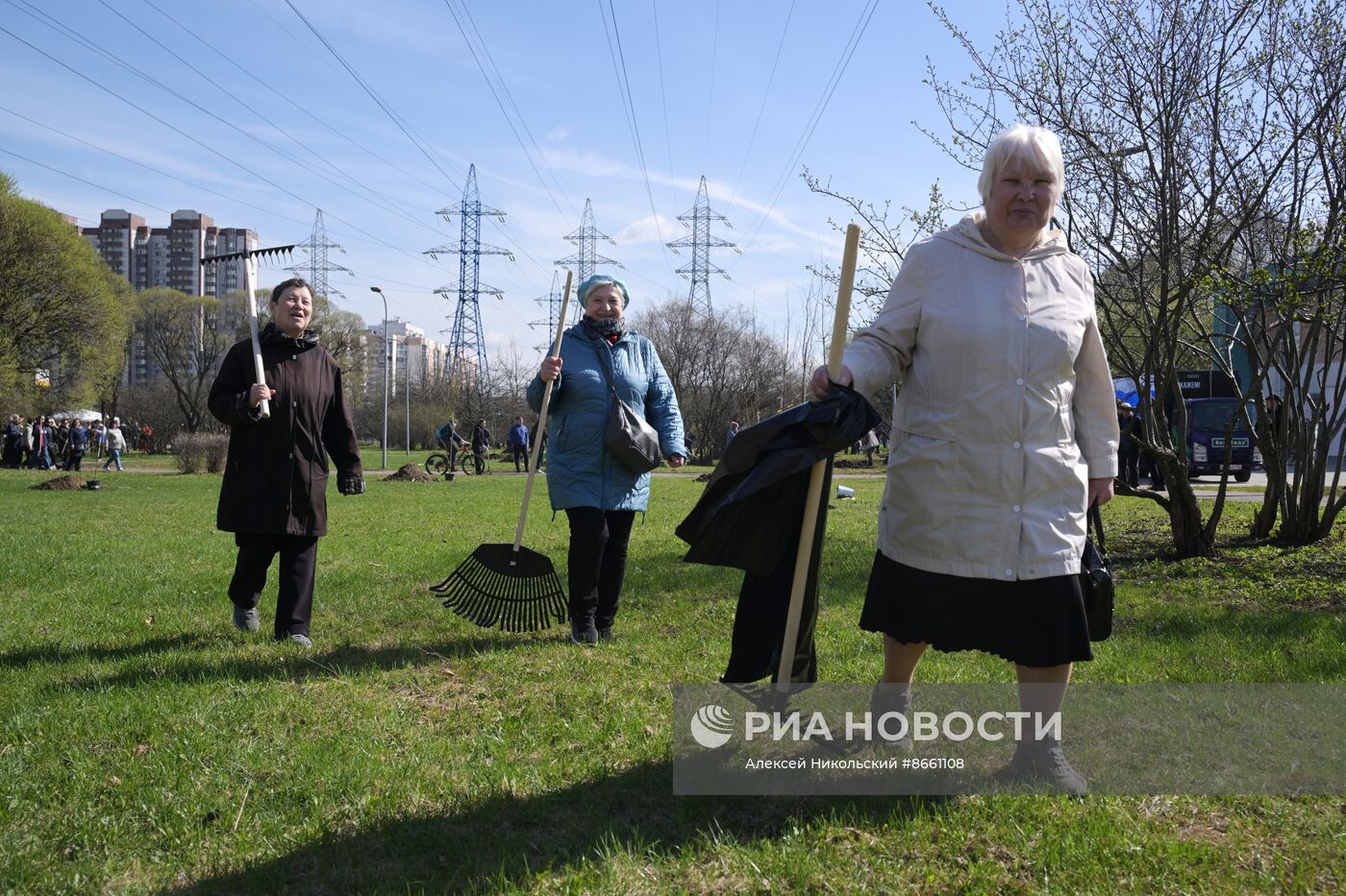 Общегородской субботник в Москве