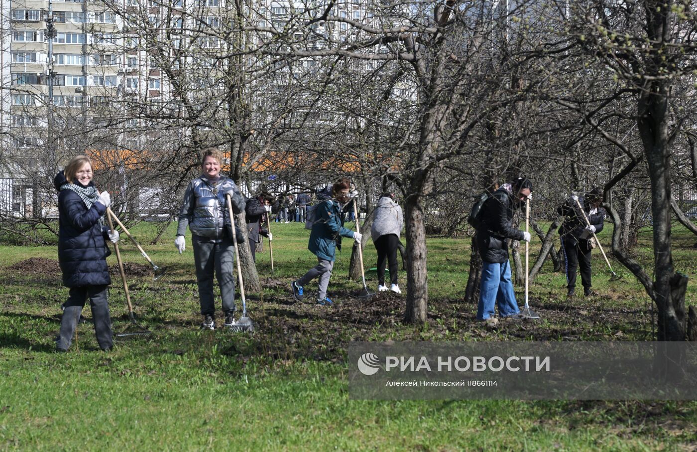 Общегородской субботник в Москве