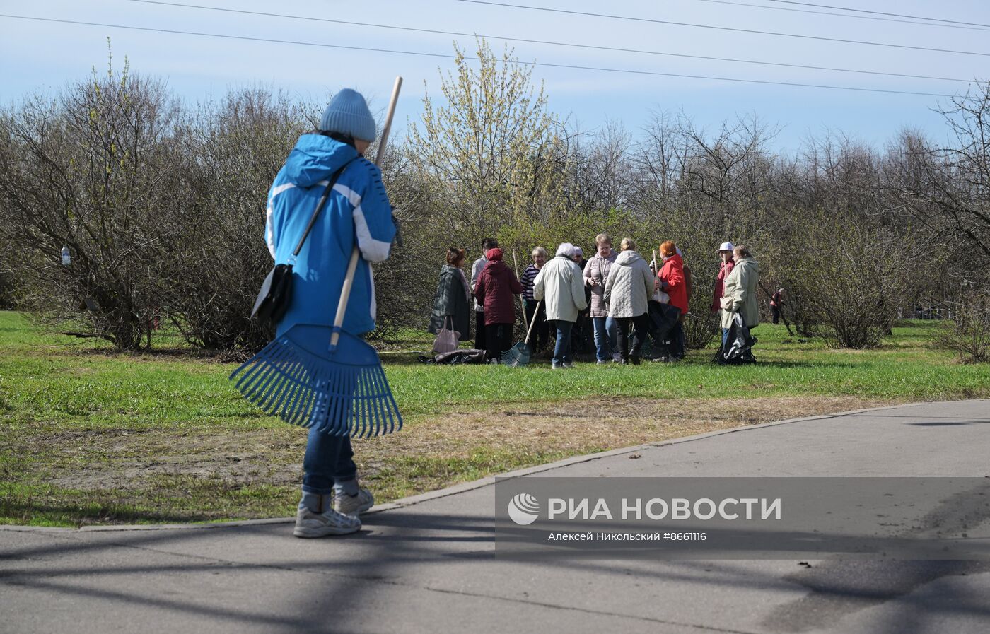 Общегородской субботник в Москве