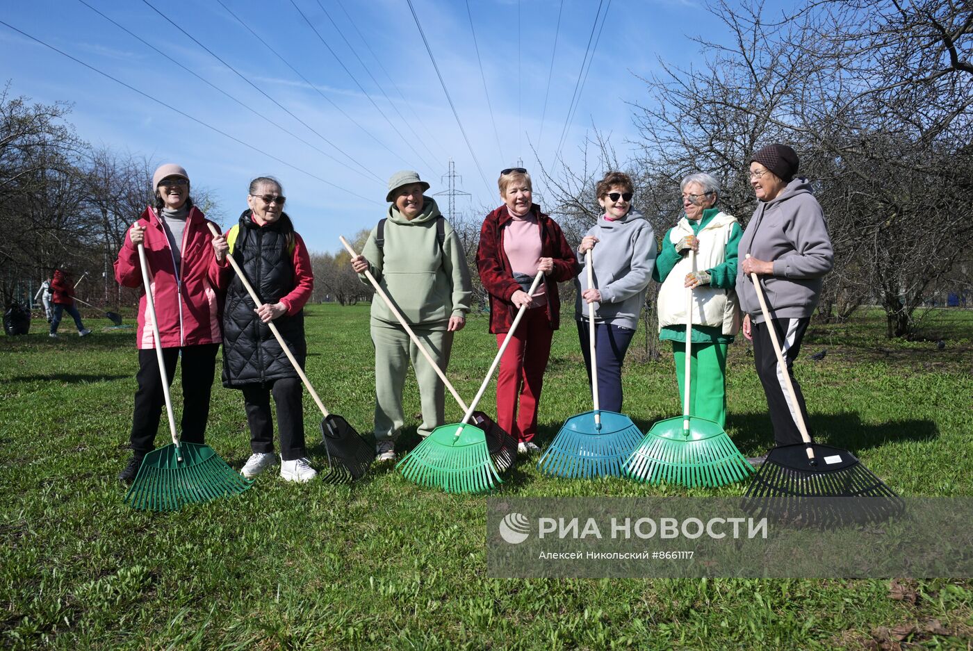 Общегородской субботник в Москве