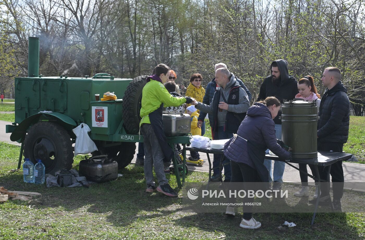 Общегородской субботник в Москве