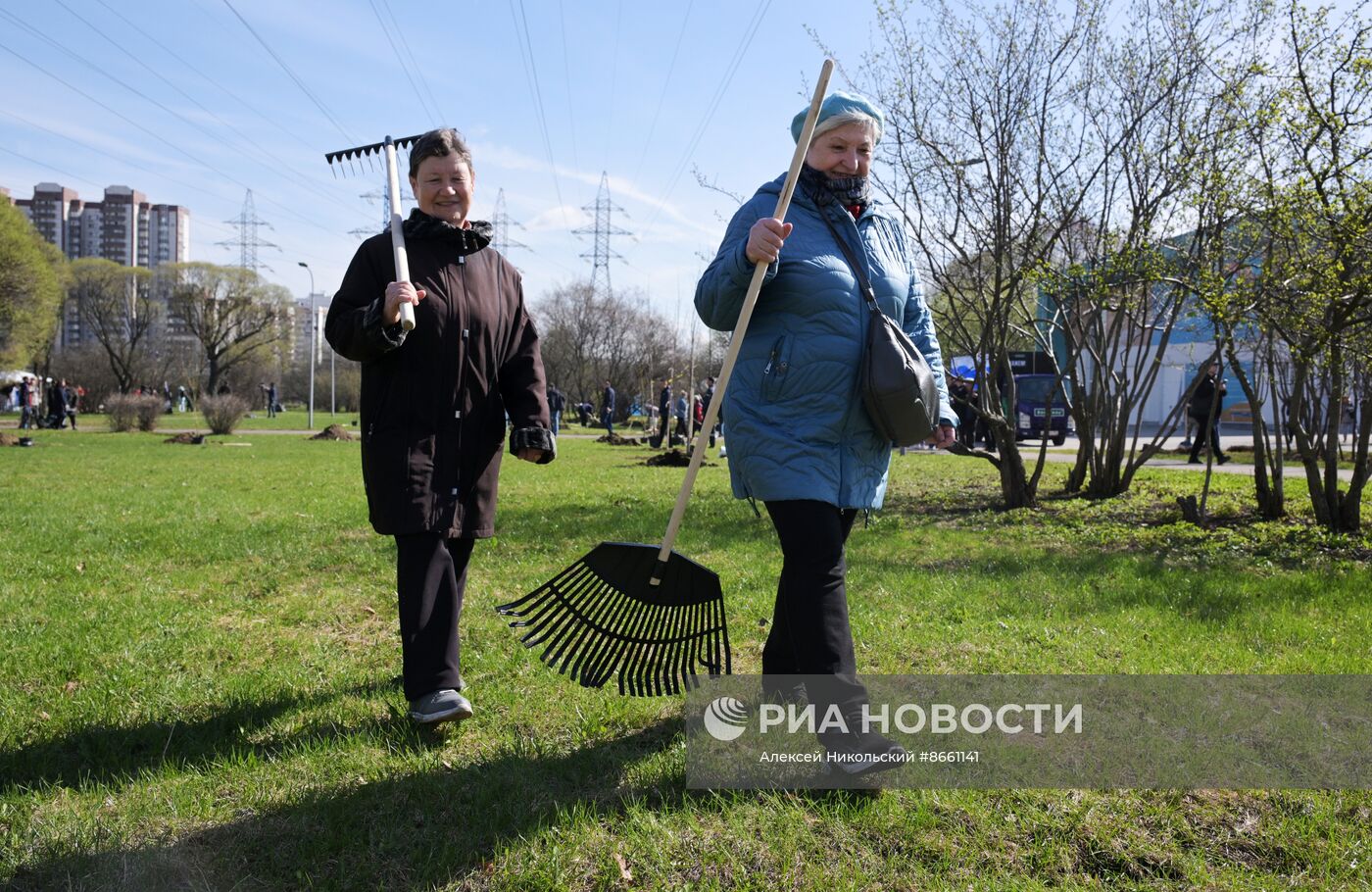 Общегородской субботник в Москве