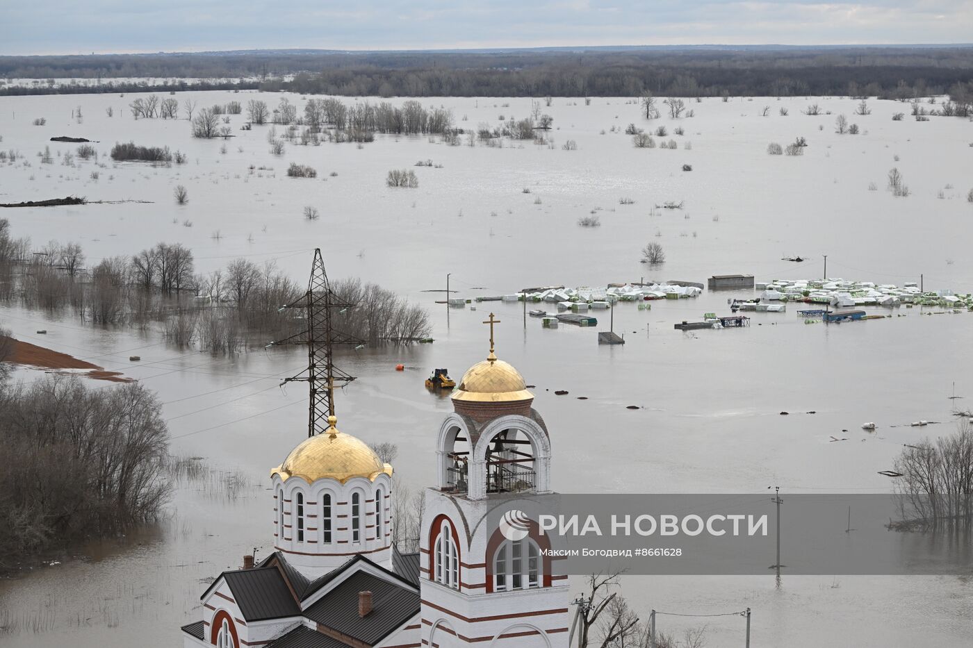 Паводок в Оренбурге