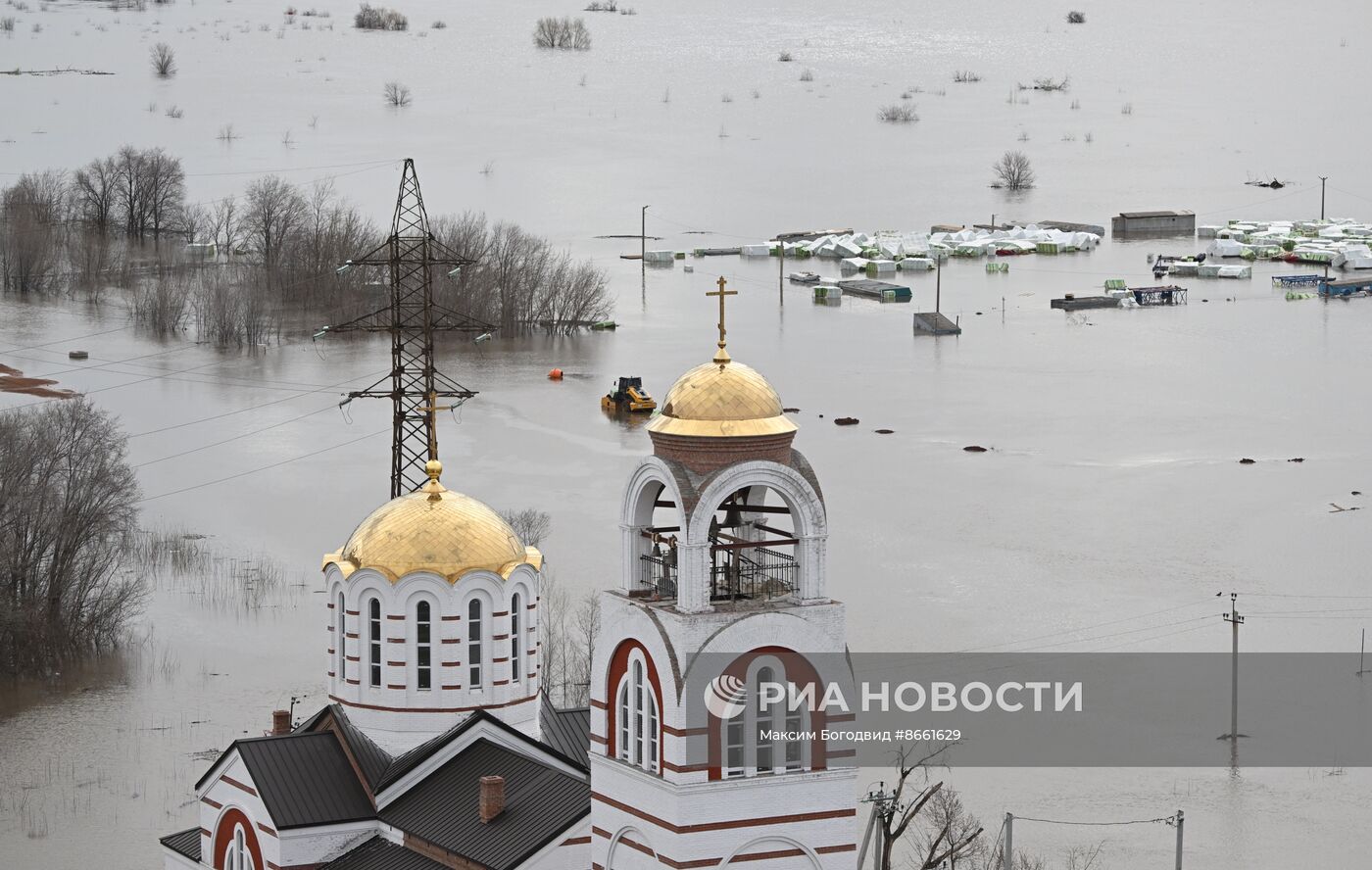 Паводок в Оренбурге