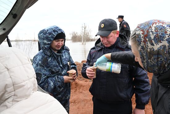 Паводок в Оренбурге