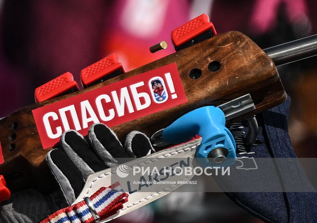 Финал Кубка Содружества по биатлону. Масс-старт. Женщины
