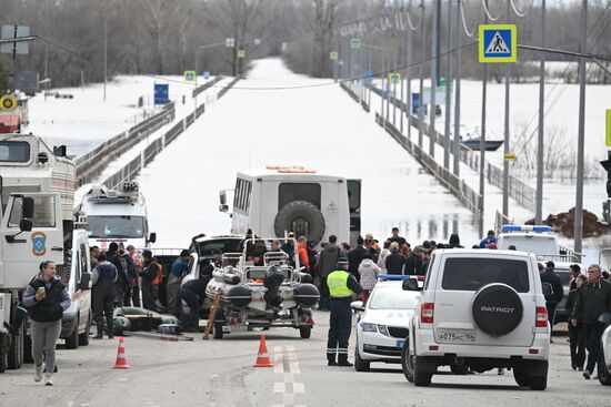 Паводок в Оренбурге