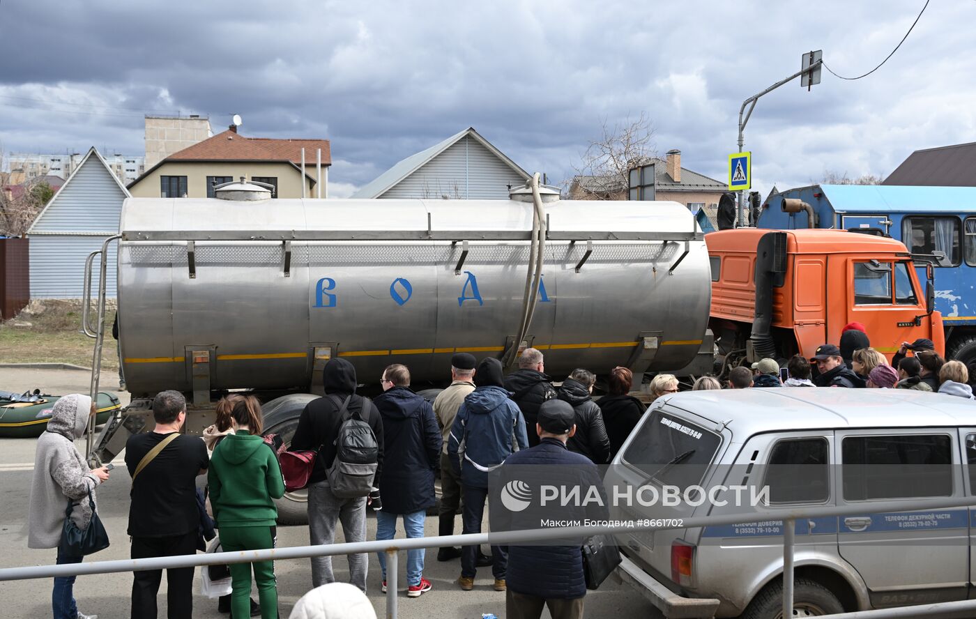 Паводок в Оренбурге